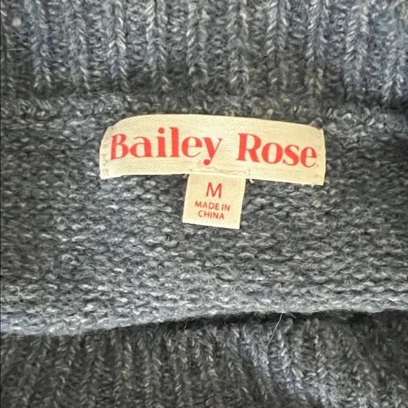 Cozy Blue Hound Dog Crewneck Sweater - Picture 7 of 7